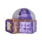 Cleverclixx, Small Curved Pack Pastel, klocki magnetyczne, 34 elementy