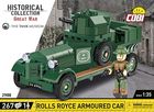 Cobi, Historical Collection, Great War, Rolls-Royce Armoured Car 1920 Pattern MK I, klocki, 267 elementów