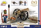 Cobi, Historical Collection, Napoleonic Wars, French Artilleryman & Cannon, klocki, 97 elementów