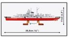 Cobi, Historical Collection, WWII, Battleship Bismarck, klocki, 1:700, 590 elementów