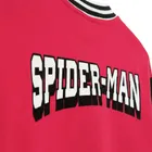 Cool Club, Bluza bejsbolówka chłopięca, rozpinana, czerwona, Spider-Man