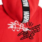 Cool Club, Bluza chłopięca z kapturem, rozpinana, czerwona, Spider-Man