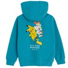 Cool Club, Bluza chłopięca z kapturem, turkusowa, Pokemon