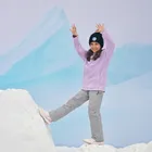 Cool Club, Bluza dziewczęca z kapturem, polarowa, fioletowa