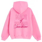 Cool Club, Bluza dziewczęca z kapturem, różowa