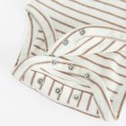 Cool Club, Body polo chłopięce z krótkim rękawem, frotte, beżowe