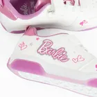 Cool Club, Buty sportowe dziewczęce, białe, świecąca podeszwa, Barbie