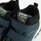 Cool Club, Buty zimowe chłopięce, niebieskie, ocieplane, skórzana wkładka