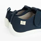 Cool Club, Kapcie chłopięce, granatowe, skórzana wkładka, Zdrowa Stopa