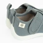 Cool Club, Kapcie dziecięce, szare, skórzana wkładka, Zdrowa Stopa