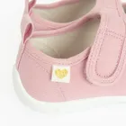 Cool Club, Kapcie dziewczęce, różowe, skórzana wkładka, Zdrowa Stopa