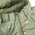 Cool Club, Kombinezon chłopięcy z kapturem, ocieplany, zielony