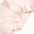 Cool Club, Komplet dziewczęcy, Body z długim rękawem, Półśpiochy, prążkowany, różowy