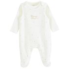 Cool Club, Komplet dziewczęcy, Body z długim rękawem, Śpiochy, biały