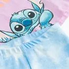 Cool Club, Komplet dziewczęcy, T-shirt, crop top, Legginsy kolarki, prążkowane, mix, Lilo i Stitch