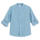 Cool Club, Koszula chłopięca z długim rękawem, regular, niebieska