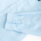 Cool Club, Koszula chłopięca z długim rękawem, slim fit, Mucha, niebieska