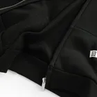 Cool Club, Krótka bluza dziewczęca z kapturem, rozpinana, czarna