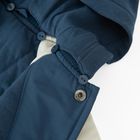 Cool Club, Kurtka bejsbolówka chłopięca z kapturem, rozpinana, niebieska