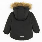 Cool Club, Kurtka chłopięca z kapturem, ocieplana, czarna