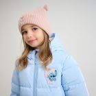 Cool Club, Kurtka dziewczęca z kapturem, ocieplana, niebieska, Lilo i Stitch