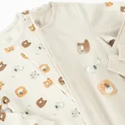 Cool Club, Pajac chłopięcy, beżowy, zestaw, 2 szt.