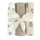 Cool Club, Pieluchy muślinowe niemowlęce, 70-80 cm, mix, zestaw, 3 szt.