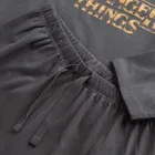 Cool Club, Piżama dziewczęca, grafitowa, Stranger Things