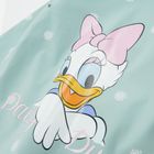 Cool Club, Płaszcz przeciwdeszczowy dziewczęcy z kapturem, turkusowy, Daisy