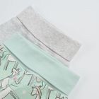 Cool Club, Półśpiochy dziewczęce, szare, miętowe, zestaw, 2 szt.