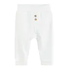 Cool Club, Półśpiochy niemowlęce, bawełna organiczna, białe, zestaw, 2 szt.