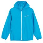 Cool Club, Przeciwdeszczowa kurtka chłopięca z kapturem, składana do kieszeni, niebieska