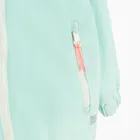 Cool Club, Przeciwdeszczowa kurtka dziewczęca z kapturem, turkusowa