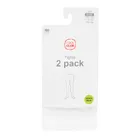 Cool Club, Rajstopy dziewczęce, białe, mikrofibra, 80 DEN, zestaw, 2 szt.