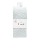 Cool Club, Rajstopy dziewczęce, szare, białe, zestaw, 2 szt.