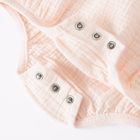 Cool Club, Rampers dziewczęcy z opaską, muślinowy, różowy