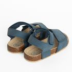 Cool Club, Sandały chłopięce, granatowe, skórzana wkładka