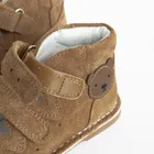 Cool Club, Sandały chłopięce, profilaktyczne, skórzane, brązowe, Zdrowa Stopa
