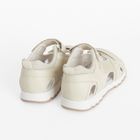 Cool Club, Sandały dziewczęce, ecru, skórzana wkładka