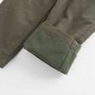 Cool Club, Spodnie chłopięce materiałowe, ocieplane, khaki