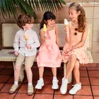 Cool Club, Sukienka dziewczęca na ramiączka, pomarańczowa