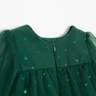 Cool Club, Sukienka dziewczęca z długim rękawem, ciemnozielona