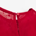 Cool Club, Sukienka dziewczęca z długim rękawem, czerwona