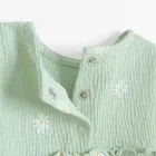 Cool Club, Sukienka dziewczęca z długim rękawem, zielona