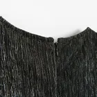 Cool Club, Sukienka dziewczęca z krótkim rękawem, czarna