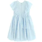 Cool Club, Sukienka dziewczęca z krótkim rękawem, niebieska