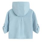 Cool Club, Sweter chłopięcy z kapturem, rozpinany, niebieski