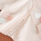 Cool Club, Sweter dziewczęcy, rozpinany, różowy