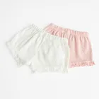Cool Club, Szorty dziewczęce, białe, różowe, zestaw, 2 szt.