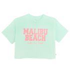 Cool Club, T-shirt dziewczęcy, crop top, mix, zestaw, 5 szt.